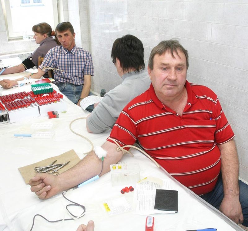 Безвозмездный донор - гордость Минщины